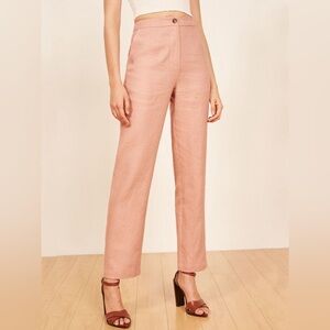 Reformation 100% Linen Pant